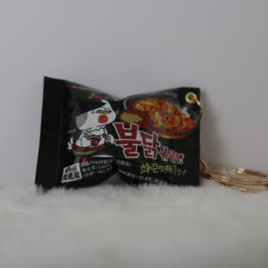 ๐ Black Spicy Ramen sleutelhanger