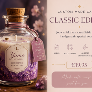 🕯️Custom made Candle Classic Edition